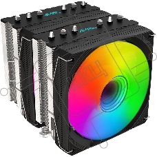 Кулер GMNG GG-CPC250-ARGB1 ARGB черный 120мм алюминий+медь 1600rpm 32db 4-pin 250W 152мм