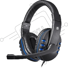 Гарнитура Defender GAMING WARHEAD G-160 BLACK/BLUE