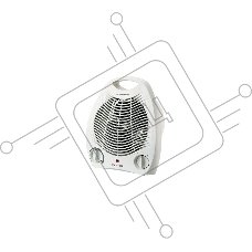 Тепловентилятор электрический Zerten ZTV-20 (X, С, F)