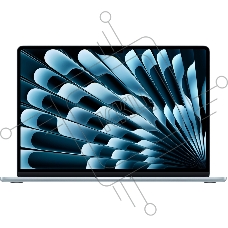 Ноутбук Apple MacBook Air 15-inch 2025 MC7D4ZA/A (КЛАВ.РУС.ГРАВ.) Sky Blue 15.3