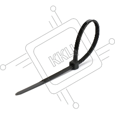 Стяжки Cablexpert NYT-400x7.6B пластиковые 400 мм х 7.6 мм, черные (100 шт.)