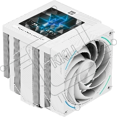 Кулер для процессора Thermalright Phantom Spirit 120 Vision SNOW (4-pin PWM, LED, 160mm, Ni/CU, 7x6mm, ARGB, 2x120mm, 92CFM, 36dBA, 2150RPM, S: 1851, 1700, 1200, 115X, AM5, AM4, white)