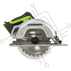 Циркулярная пила аккумуляторная GreenWorks GD24CS 24В, без АКБ и ЗУ (1500907)