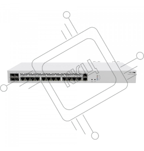 Маршрутизатор Mikrotik CCR2116-12G-4S+ Cloud Core Router 2116-12G-4S+ with Amazon Annapurna Labs Alpine v3 AL73400 CPU (16-cores, 2GHz per core), 16GB RAM, 4xSFP+ cage, 13xGbit LAN, M.2 PCIe slot, RouterOS L6, 1U rackmount case, Dual PSU