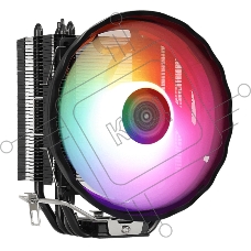 Кулер для процессора AeroCool / Formula Rave 4 ARGB черный, 120 мм, алюминий/медь, 1800 об/мин, 27 дБ, 4 pin, 130 Вт, 135 мм