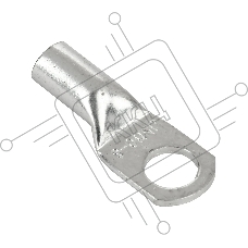 Наконечник медный луженый JGA-10-6 (ТМЛ) (5шт/упак) IEK