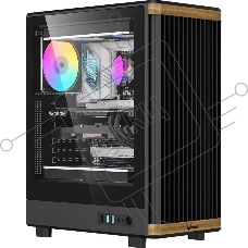 Компьютерный корпус Aerocool / Formula TimberLine T1 черный без БП ATX 4x120mm 1xUSB2.0 1xUSB3.0 1xUSB3.1 audio bott PSU
