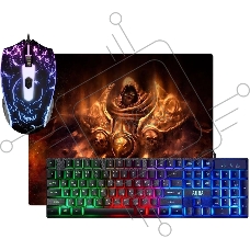 Комплект клавиатура + мышка +PAD Defender AURA MKP-117 RU