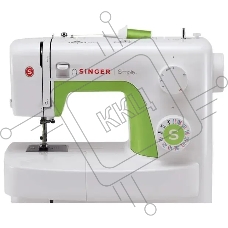 Швейная машина Singer Simple 3229 белый, электромеханическая, вертикальный качающийся, 29 операций, петля полуавтомат