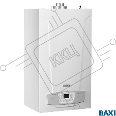 Котел газовый BAXI ECO LIFE 24F настен, 24 кВт, двухконтурный, с закрыт. кам. сгор.