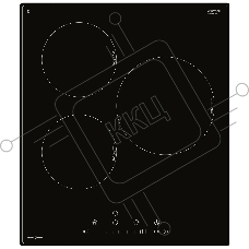 Индукционная варочная панель индукция Krona FORTE 45 BL