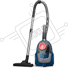 Пылесос Philips 2000 Series XB2062/01 синий/оранжевый, 360/1800 Вт, уборка сухая, пылесборник контейнер 1.3 л