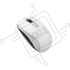Мышь беспроводная Genius NX-7005 белый, 1200 dpi, радиоканал, USB, кнопки - 3