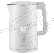Чайник электрический Pioneer KE577M 1.5 л, 2200 Вт, белый