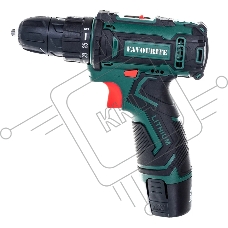 Дрель-шуруповёрт FAVOURITE DC 1202 PROMO, 12 В, 2 Ач, 25 Нм, щеточный