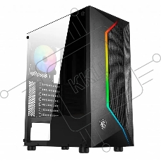 Компьютерный корпус MidiTower MSI MAG VAMPIRIC 100R (ATX, без БП, ARGB, 2xUSB2.0 Type-A + USB3.2 Type-A) (306-7G07R25-809)