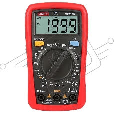 Цифровой мультиметр UNI-T UT131D Напряжение переменного/постоянного тока (250 В); постоянный ток (10А); Сопротивление (200 МОм); NCV, ручной диапазон