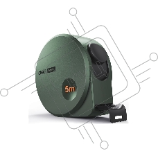 Рулетка Home Series Green HT8519L 5м х 19мм, эксклюзивный дизайн, корпус - высококачественный софттач пластик