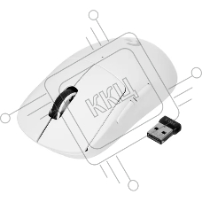 Мышь беспроводная Logitech G PRO X SUPERLIGHT белый, 25600 dpi, радиоканал, USB, кнопки - 5