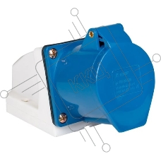 Розетка стационарная наружная 123 2Р+РЕ 32А 220 В IP44 PROxima EKF ps-123-32-220-PRO