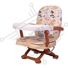 Стульчик для кормления BQ BCH012 Cats playing. Стульчик-бустер BQ BCH012. Гипоалергенные безопасные материалы/Съемный чехол из экокожи. Удобный, устойчив к загрязнению и легко моется/Съемная столешница/Безопасность малыша: устойчивая конструкция, нескольз
