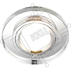 Встраиваемый точечный светильник Ambrella Light 8060 CL хром MR16 D90 mm