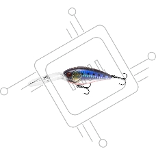 Воблер SAN-MINNOW BOMBARDIR 75F (Holography) PF1404-7006 - 607