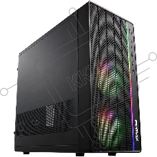 Корпус AeroCool / Formula Air Mesh G4 PLUS черный без БП mATX 1xUSB2.0 1xUSB3.1 audio