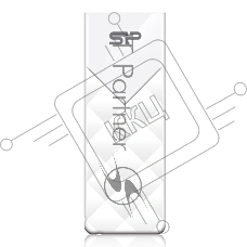 Флешка USB R/W Silicon Power R/W 8Gb Ultima U03 SP008Gb,UF2U03V1W USB 2.0 белый