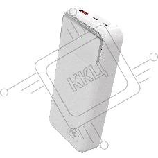 Портативный аккумулятор MORE CHOICE (4620202552785) PB29-20 20000mAh 1USB+2Type-C 3.0A 22.5W+PD20W+QC3.0, белый