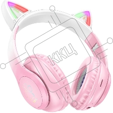 Беспроводные наушники HOCO (6931474795847) W42 Bluetooth 5.3 Pink