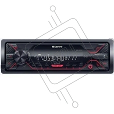 Автомагнитола Sony DSX-A110, 1 DIN, USB Type-A, AUX, съёмная панель