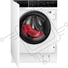 Стиральная машина встраиваемая AEG L7WBE68SI белый, загрузка фронтальная 8 кг, 1551 об/мин., класс: D