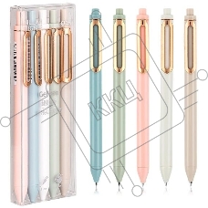 Набор ручек гелевых Deli NS572 (5шт) линия 0.5мм