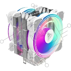Кулер для процессора Alseye H120D белый, 120 мм, алюминий/медь, 2000 об/мин, 35.5 дБ, 4 pin, 200 Вт, 154 мм