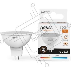 Лампа светодиодная Gauss Elementary 13511 11Вт цок.:GU5.3 софит 180B св.свеч.бел.теп. MR16 (упак.:10шт)