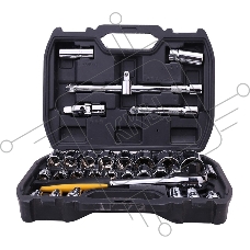 Набор торцевых головок и ключей 32 шт Deli DL1032 1/2 Муфты из стали 50BV30 Cr-V. Высококачественная пластиковая коробка