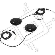 Микрофоны выносные проводные 2 шт. (989-000171) для Logitech ConferenceCam Group 