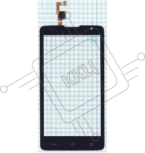 Сенсорное стекло (тачскрин) для Huawei C8816, черное