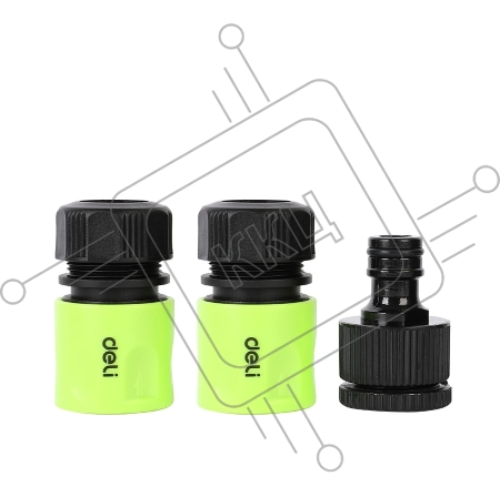 Набор соединителей для поливочных шлангов 3 шт 1/2