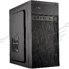 Компьютерный корпус KingPrice KPCC-MN210 черный без БП mATX 1x80mm 2x120mm 2xUSB2.0 audio