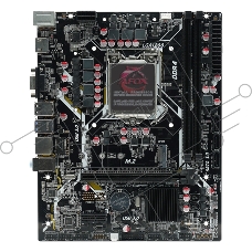 Материнская плата AFOX IH510D4-MA6-V2, LGA 1200, Intel H510, 2xDDR4, 3xSATA, 1xM.2, 1xPCI-E 4.0 x16, 1xPCI-E x1, 1xVGA, 1xHDMI, 1x 1Gb LAN, 2xUSB 2.0, 2xUSB 3.0, 2xPS/2, 6.1, mATX