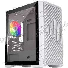 Компьютерный корпус 1STPLAYER TRILOBITE T5 White / mATX, TG / 4x120mm LED fans inc. / T5-WH-4F1-W