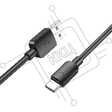 Кабель Hoco X96 Hyper 27W TYPE-C USB (m)-USB Type-C (m) 1м черный коробка