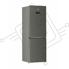 Холодильник Beko B3RCNK362HG серый двухкамерный 220/100л морозилка снизу, No Frost