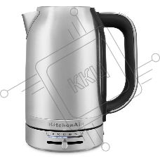 Чайник электрический KitchenAid 5KEK1701ESX стальной, 1,7 л, 2400 Вт