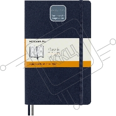 Блокнот Moleskine CLASSIC SOFT EXPENDED QP616EXPB20 Large 130х210 мм, 400 страниц, линейка, мягкая обложка, синий сапфир