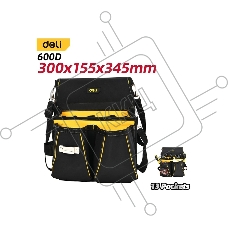 Поясная сумка монтажника Deli DLP09