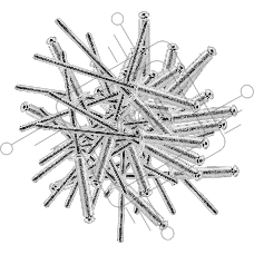 Заклепки алюминиевые Denzel, 1/8