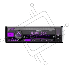 Автомагнитола AURA STORM-866DSP, 1 DIN, Bluetooth, USB Type-A, AUX, пульт ДУ